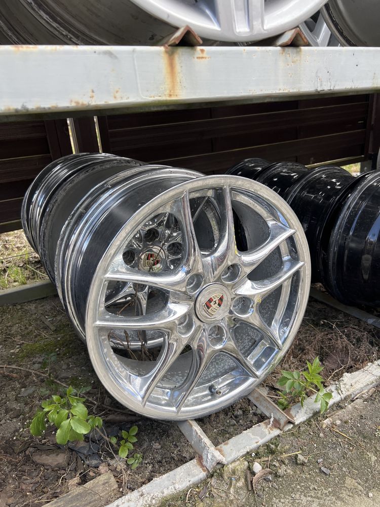 *Komplet alufelg Porsche 5x130 17”