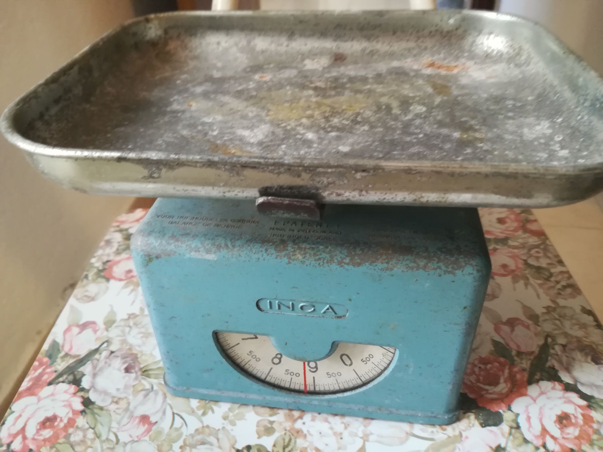 Balança Antiga de Cozinha