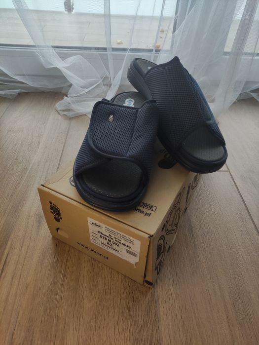 Wygodne kapcie ortopedyczne r. 43 | produkt polski | nowe