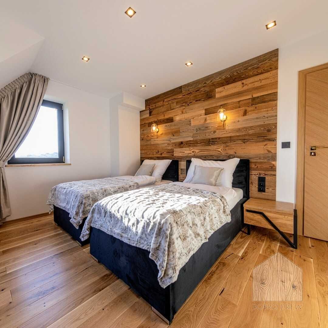 drewniane lamele stare deski drewno ścianka dekoracyjna sufit loft