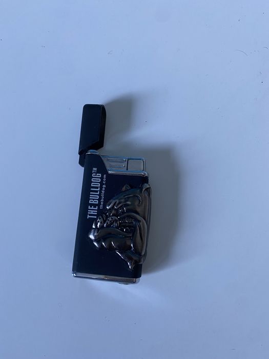 Isqueiro de coleção Bulldog - Chama de jato verde