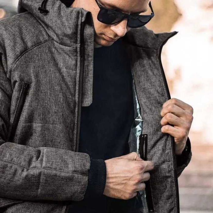 Куртка мужская зимняя до - 30°C Lc Stark парка теплая с капюшоном