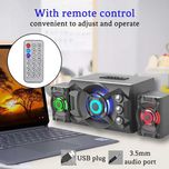 Настільні колонки з сабвуфером 2.1 та Bluetooth: звук без дротів!