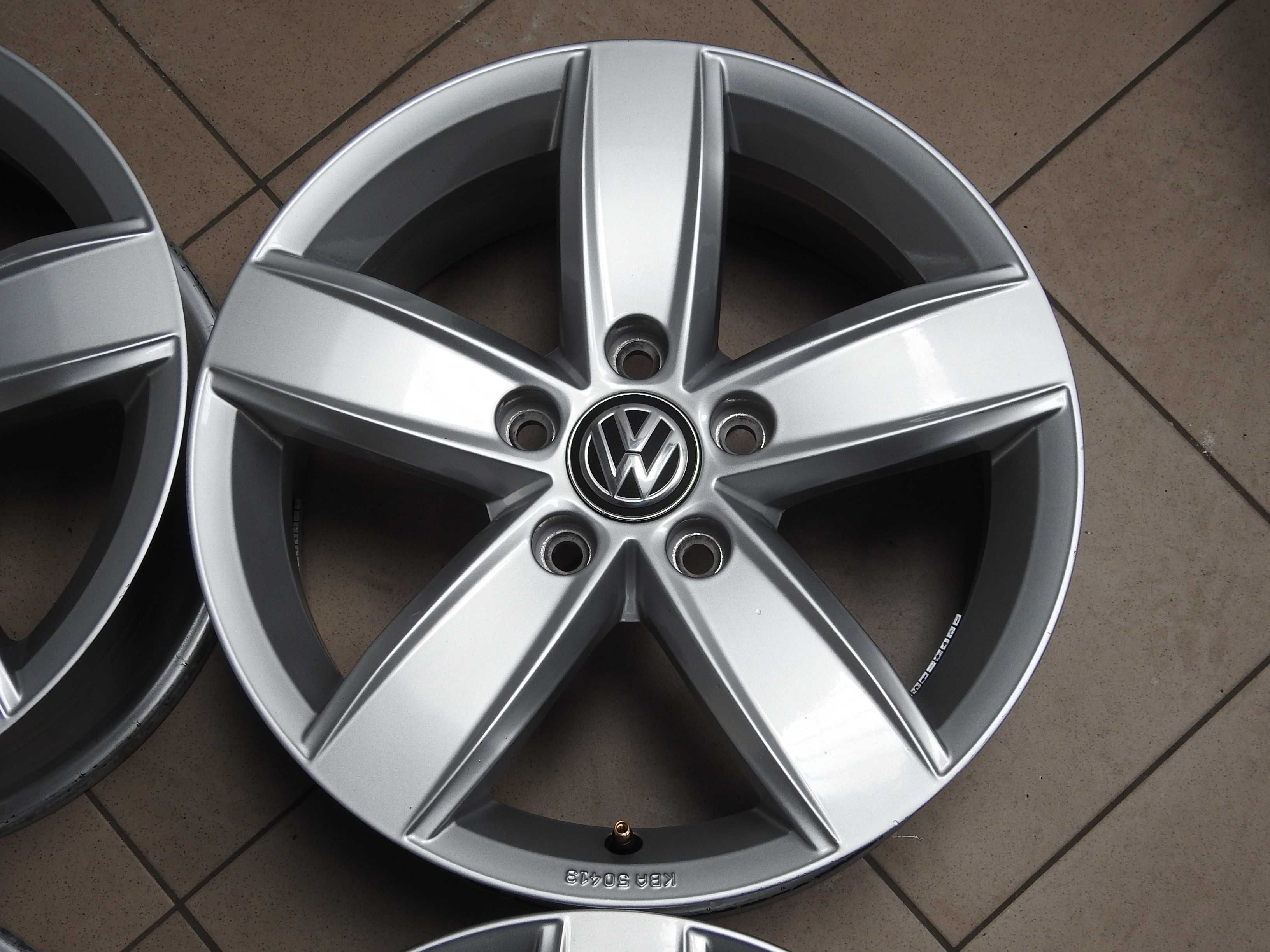 4×Alufelgi VW Oryginał 6,5"  16" 5x112 ET48 19rok  Jak Nowe