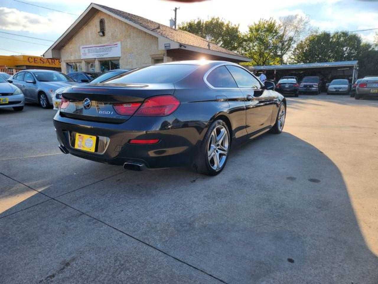 2012 Bmw 650 I BLACK