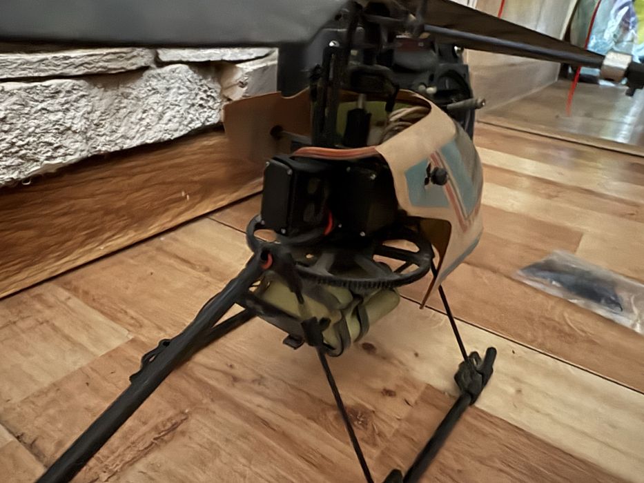Helikopter RC – uszkodzony, na części lub do naprawy