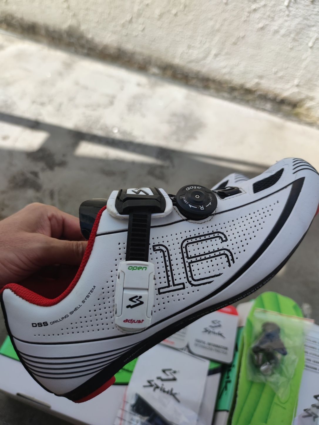 Sapatos estrada Spiuk T42 c/ oferta outros