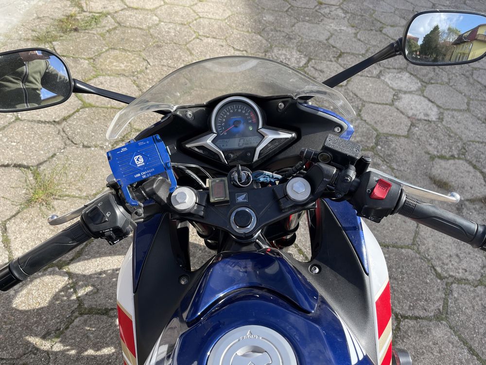 Honda cbr250 przebieg24 2011 dodatki