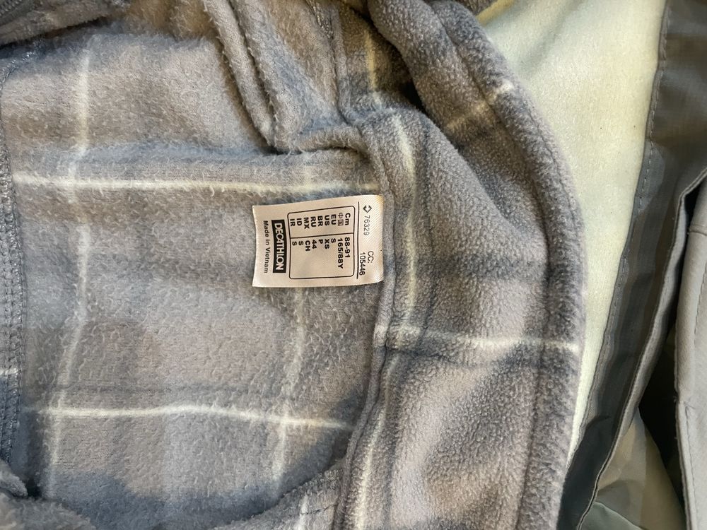 Casaco senhora azul tam S decathlon