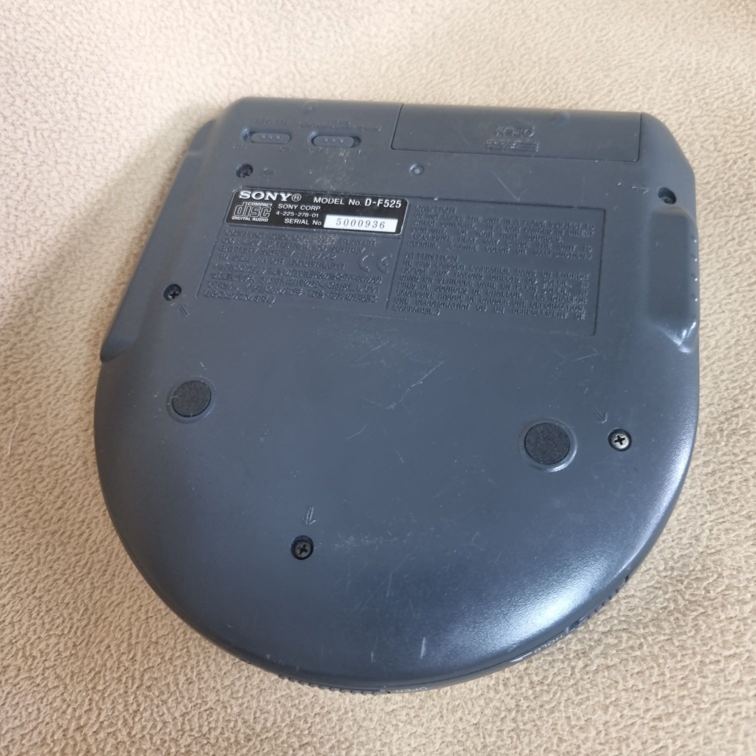 Discman Sony D-f525