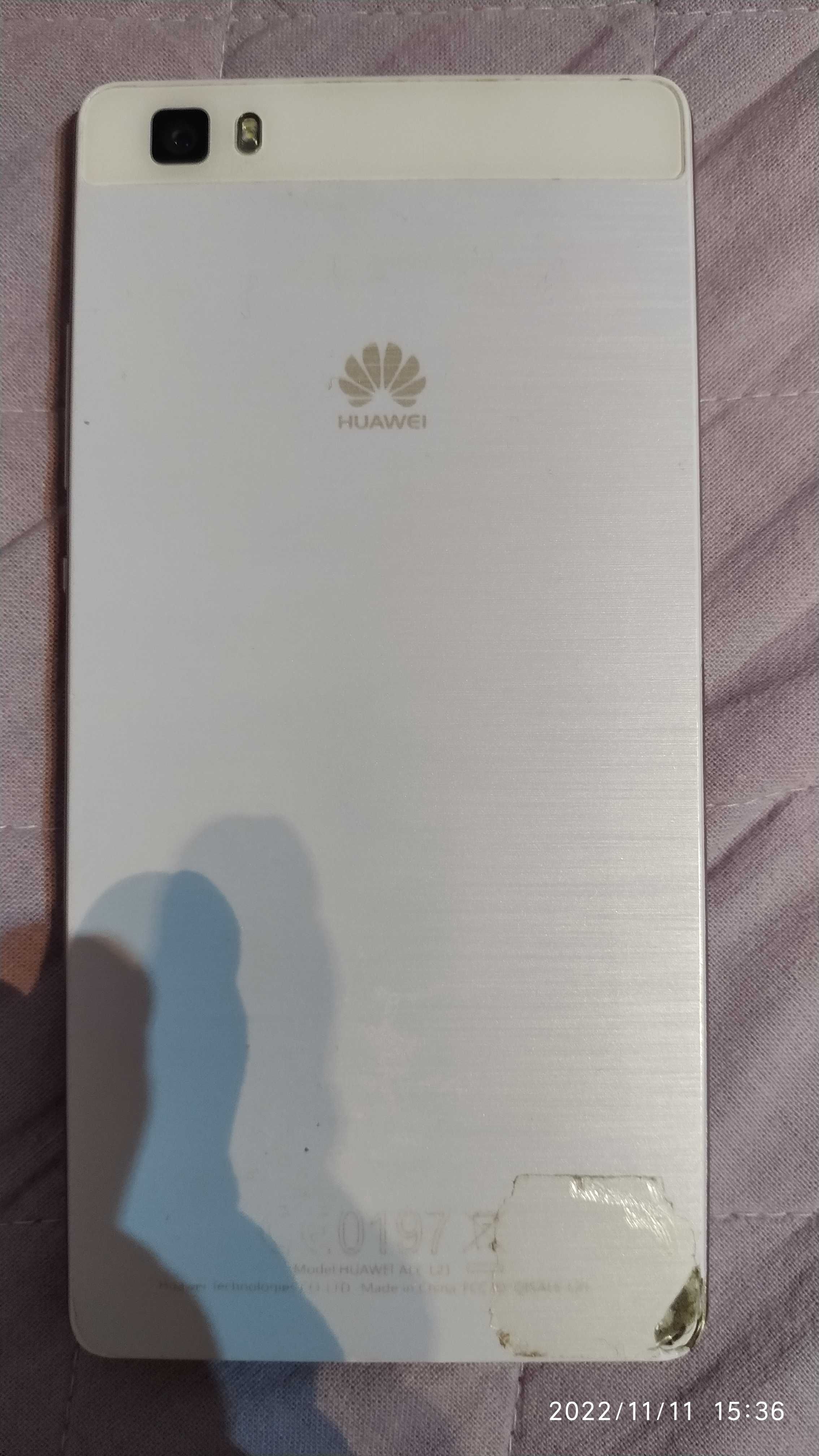 Biały piękny Telefon Huawei p8 lite