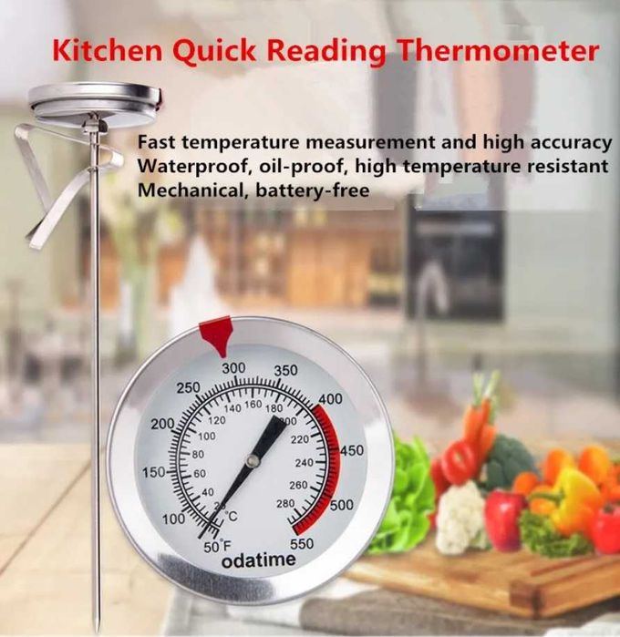 Кулинарный Градусник Термометр Аналоговый Таймер Кухонный Thermometer