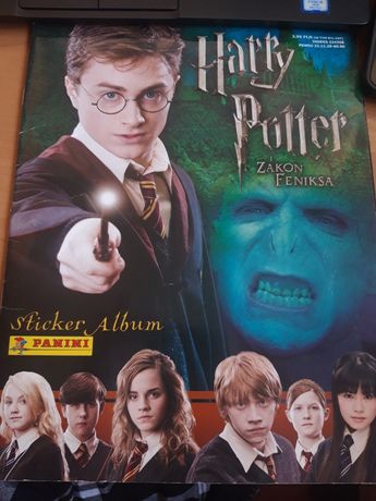 Harry Potter Zakon Feniksa album naklejek Panini