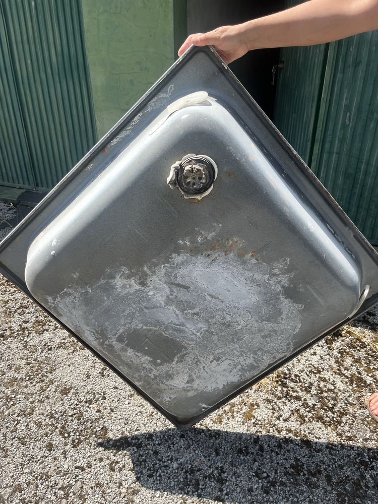 Base de duche branca WC