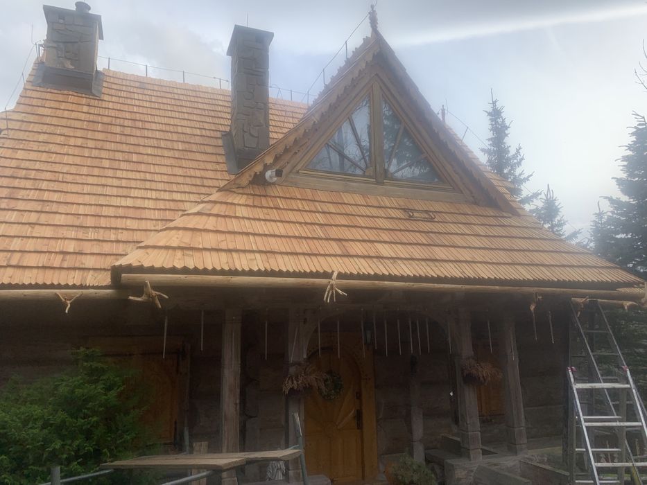Gonty modrzewiowe gont modrzewiowy gont świerkowy