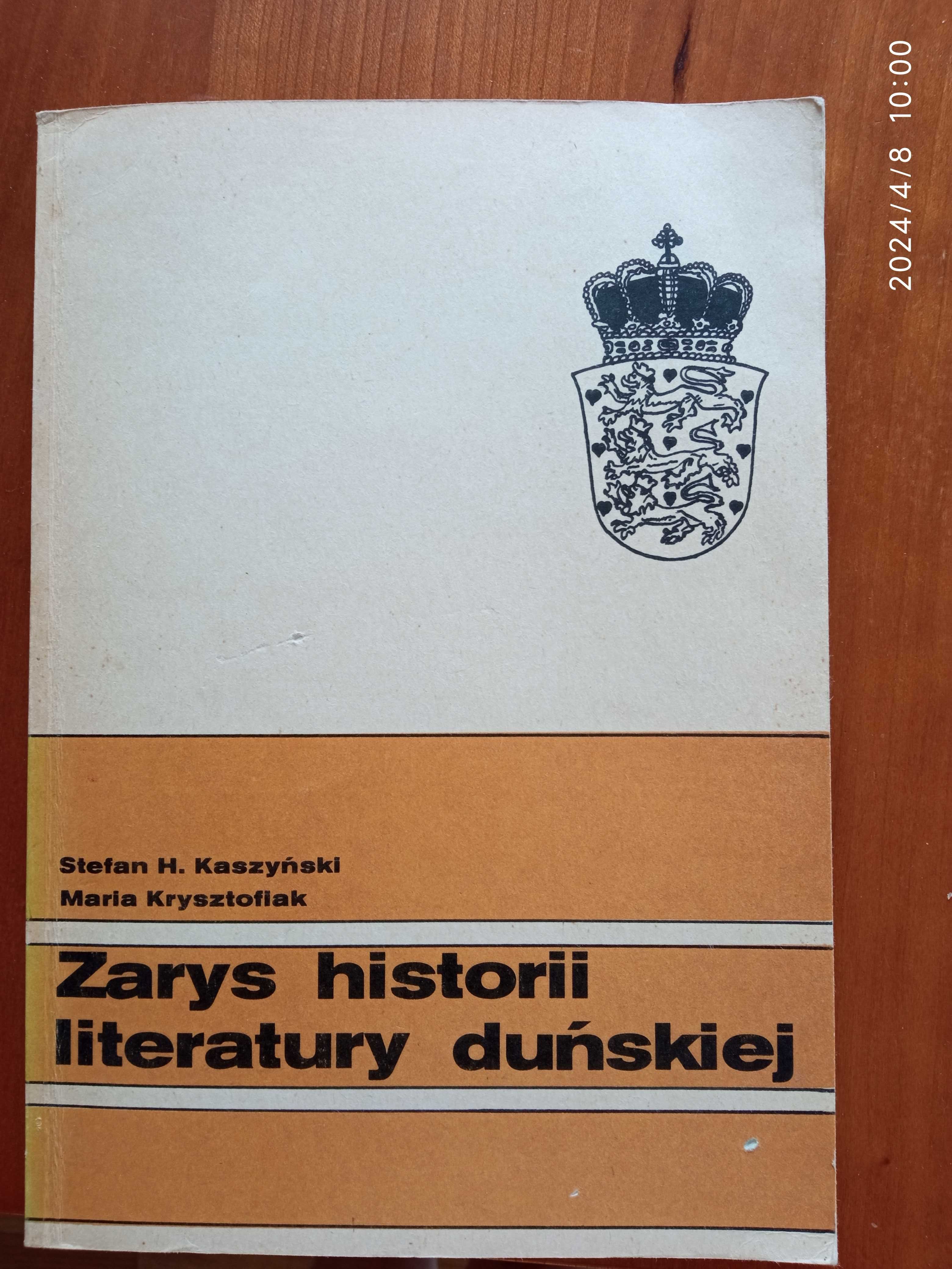 Zarys historii literatury duńskiej