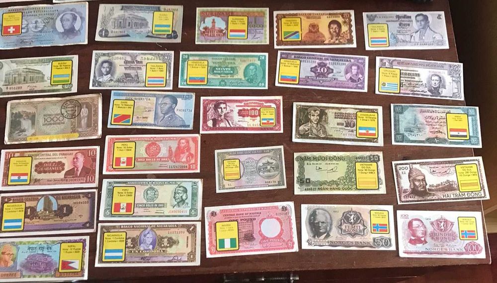 Notas de coleção Mundial