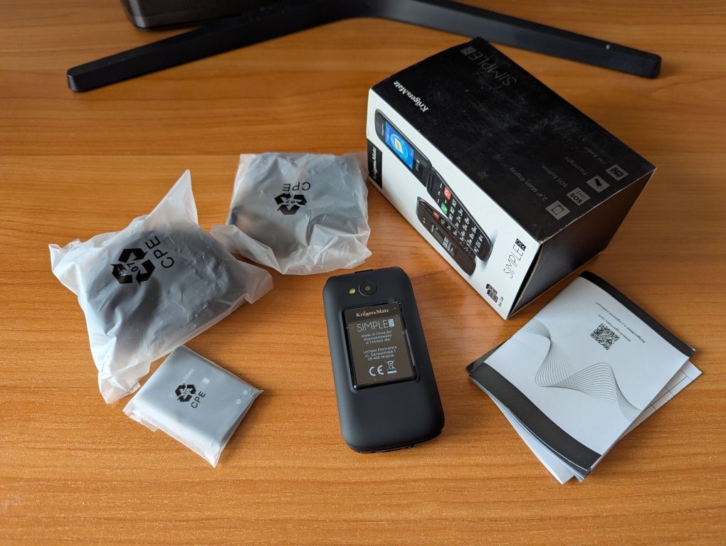 Telefon GSM dla seniora Kruger&Matz Simple 931