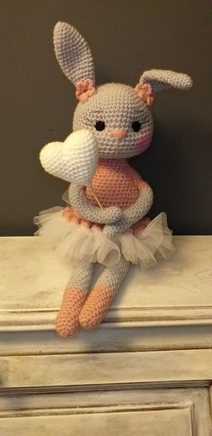 Ogromny 53 cm amigurumi miś duży królik szydełko personalizacja gratis