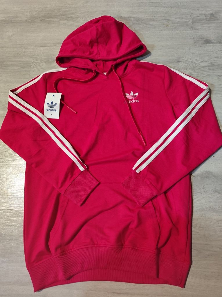 Nowa bluza różowa Adidas L
