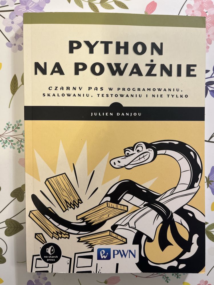 Zestaw kaiazek do nauki programowania- Python