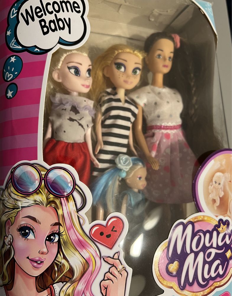 Okazja! Lalki barbie 4 sztuki Elsa i Anna Frozen