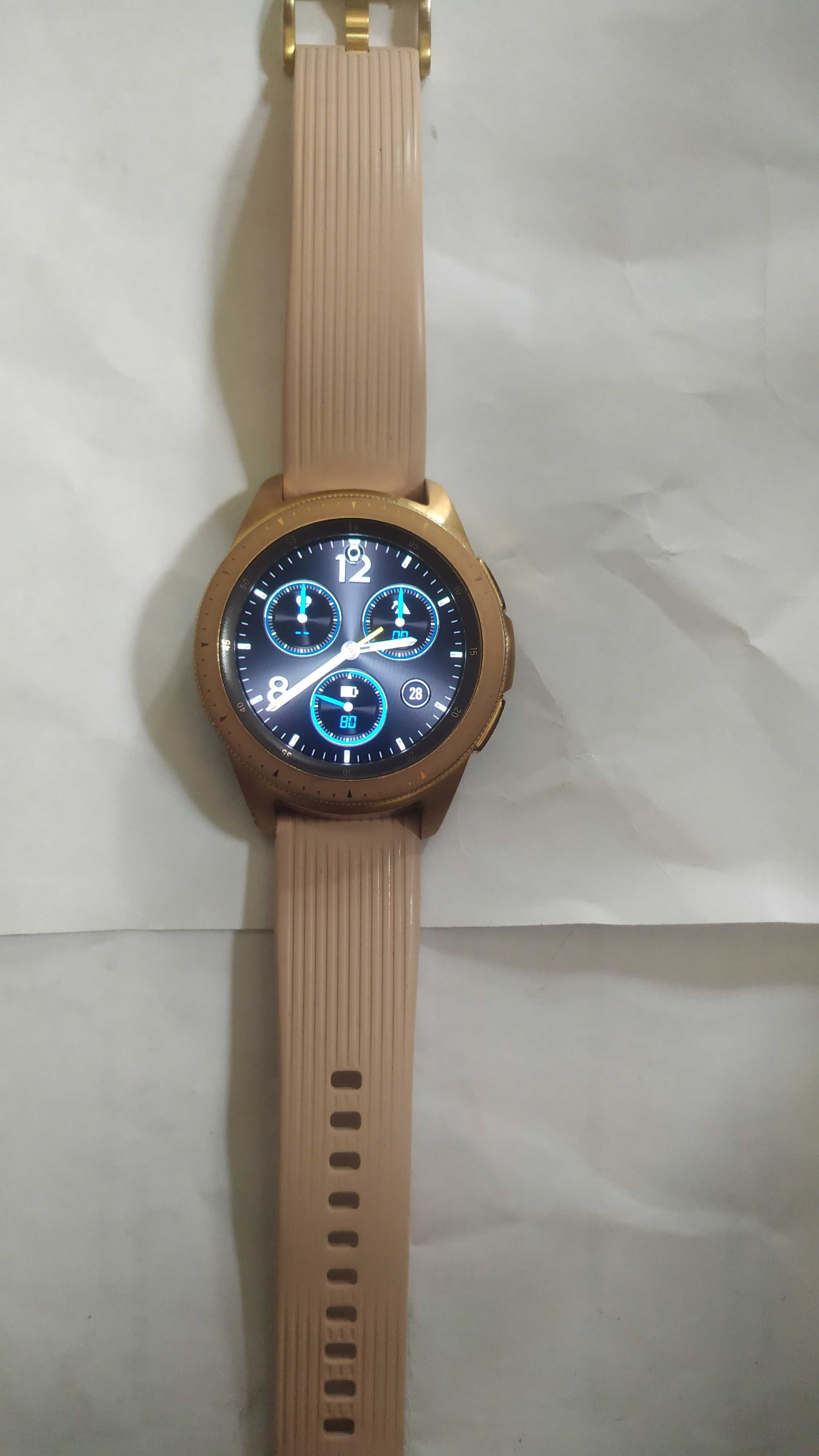 Zegarek smartwatch damski Samsung Galaxy Watch SM-R810 złoty GPS