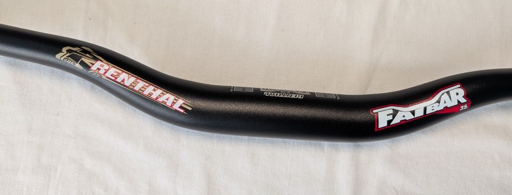 kierownica RENTHAL FatBar 35 30mm riser 800mm black