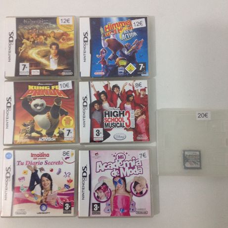 Jogos para Nintendo DS, 3DS, 2DS, 3DS XL, 2DS XL - (Vendo em separado