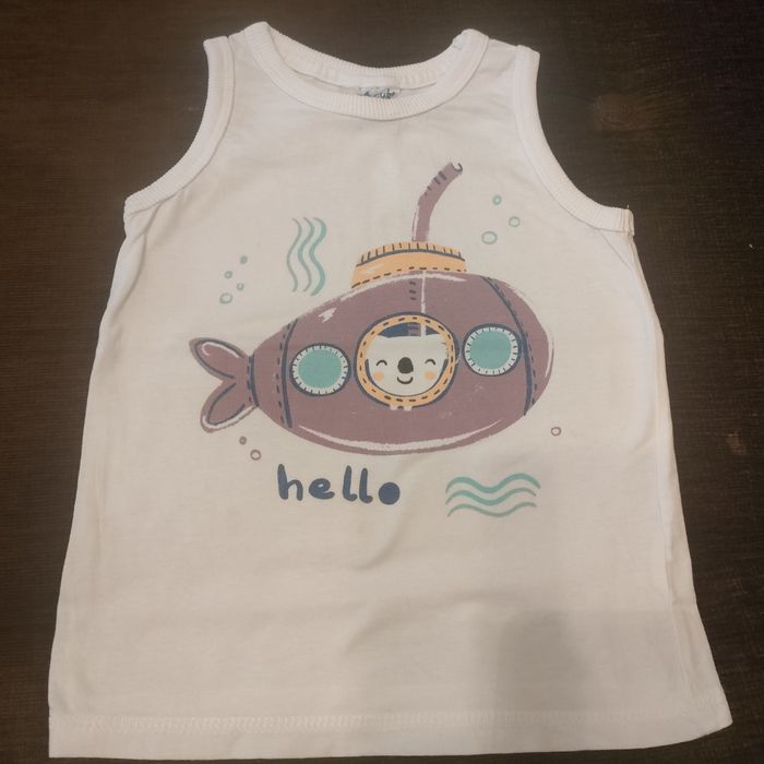 Koszulka na ramiączkach rozmiar 92