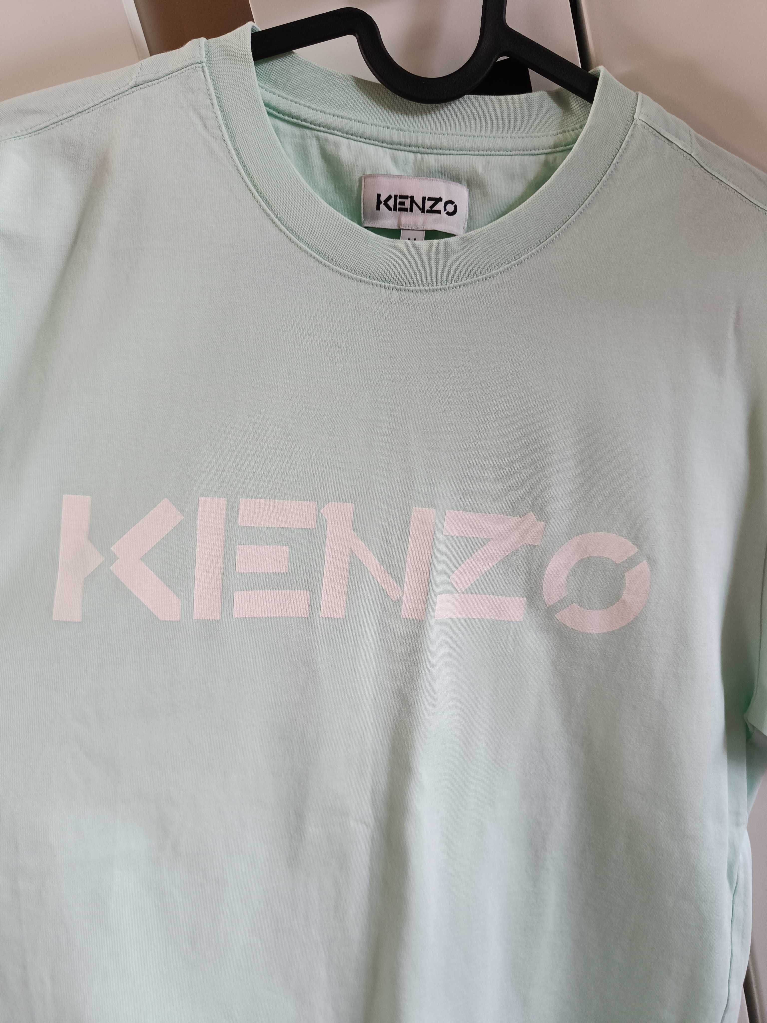 Koszulka damska t-shirt miętowy Kenzo 38 M