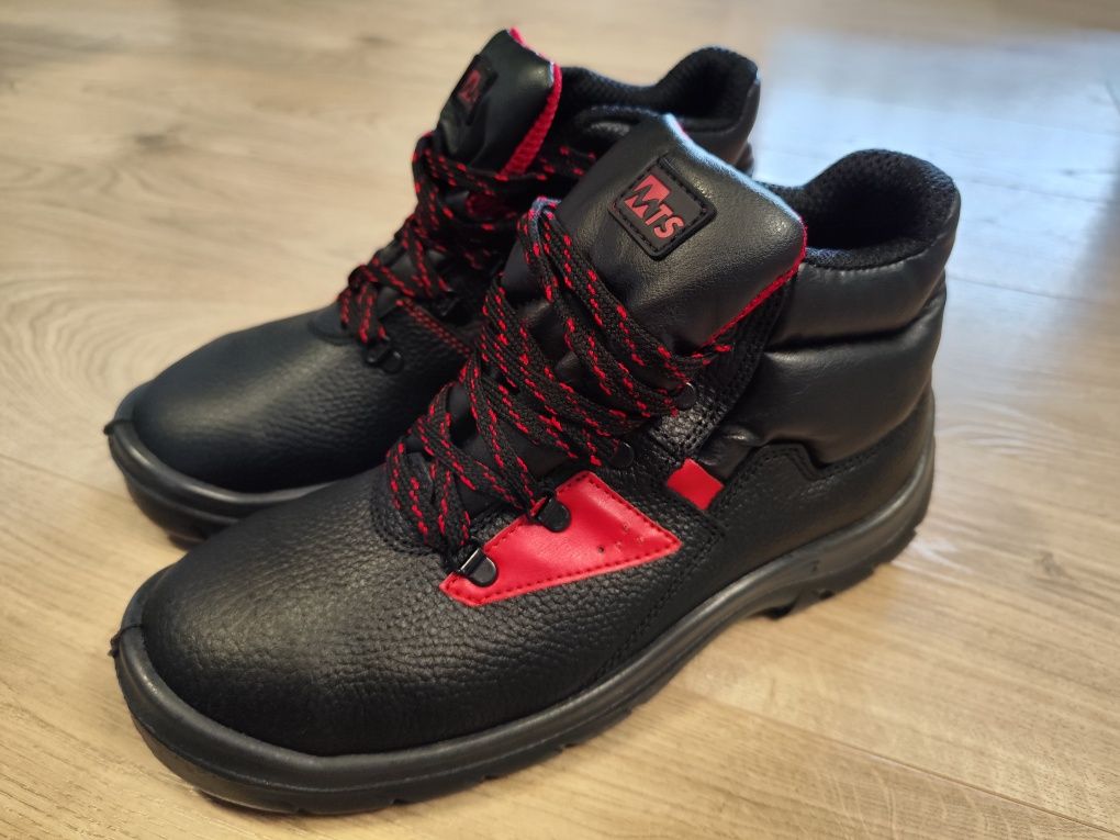 Buty ochronne MTS Pilot Up S3 SRC trzewiki robocze skóra podnosek nowe