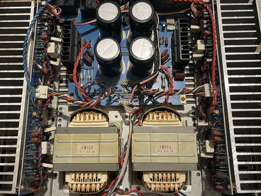 HI-END усилитель топ класса YAMAHA MX-2+CX-2 DUAL MONO (2х230Вт/25кг)