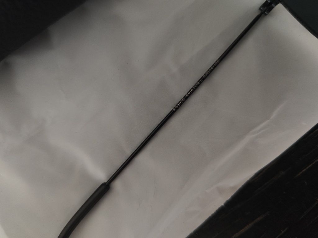 Okulary przeciwsłoneczne RayBan Aviator pilotki czarne nowe