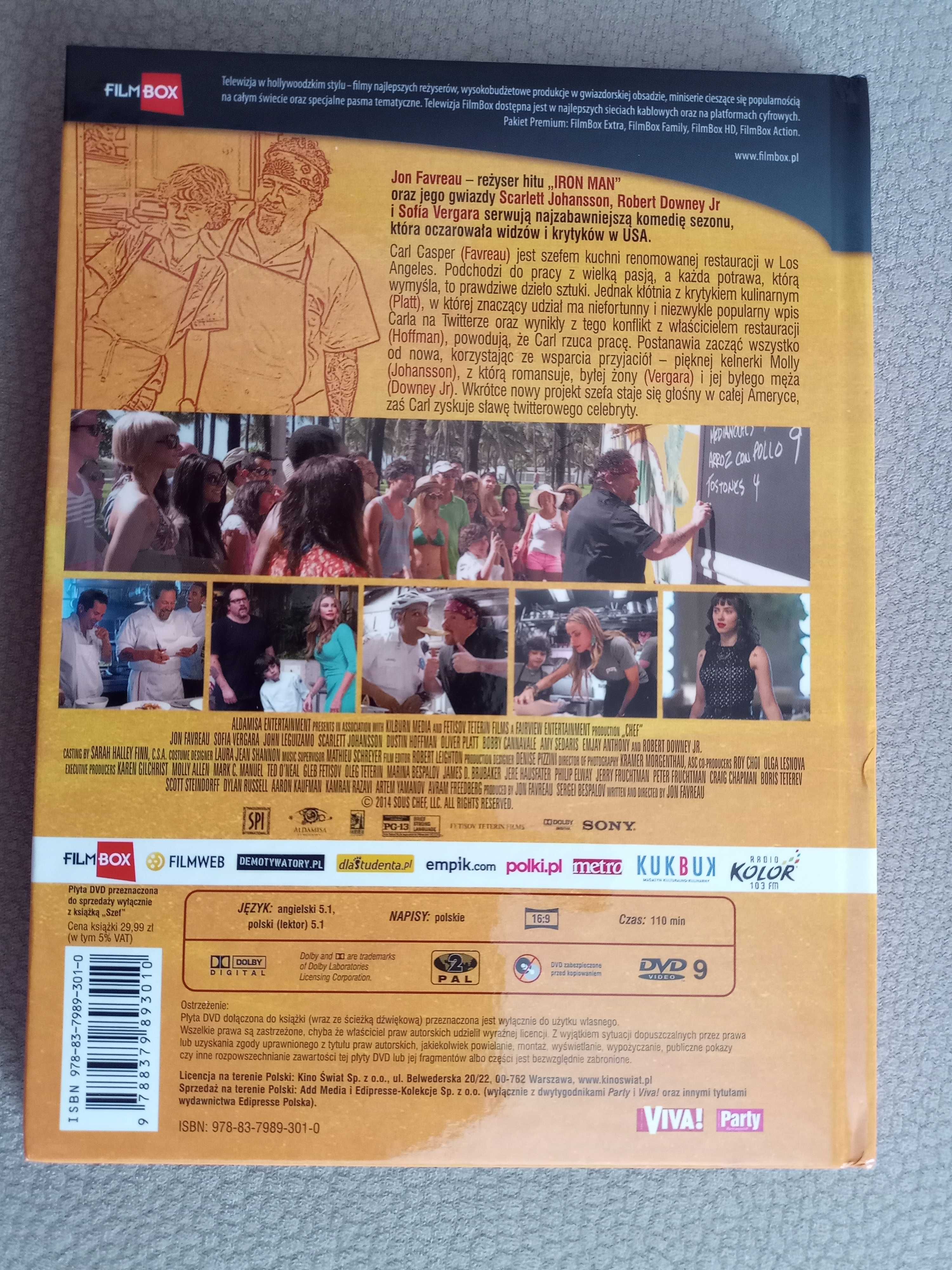 "Szef" - książka z filmem DVD