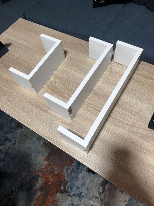 Półki na sciane biale