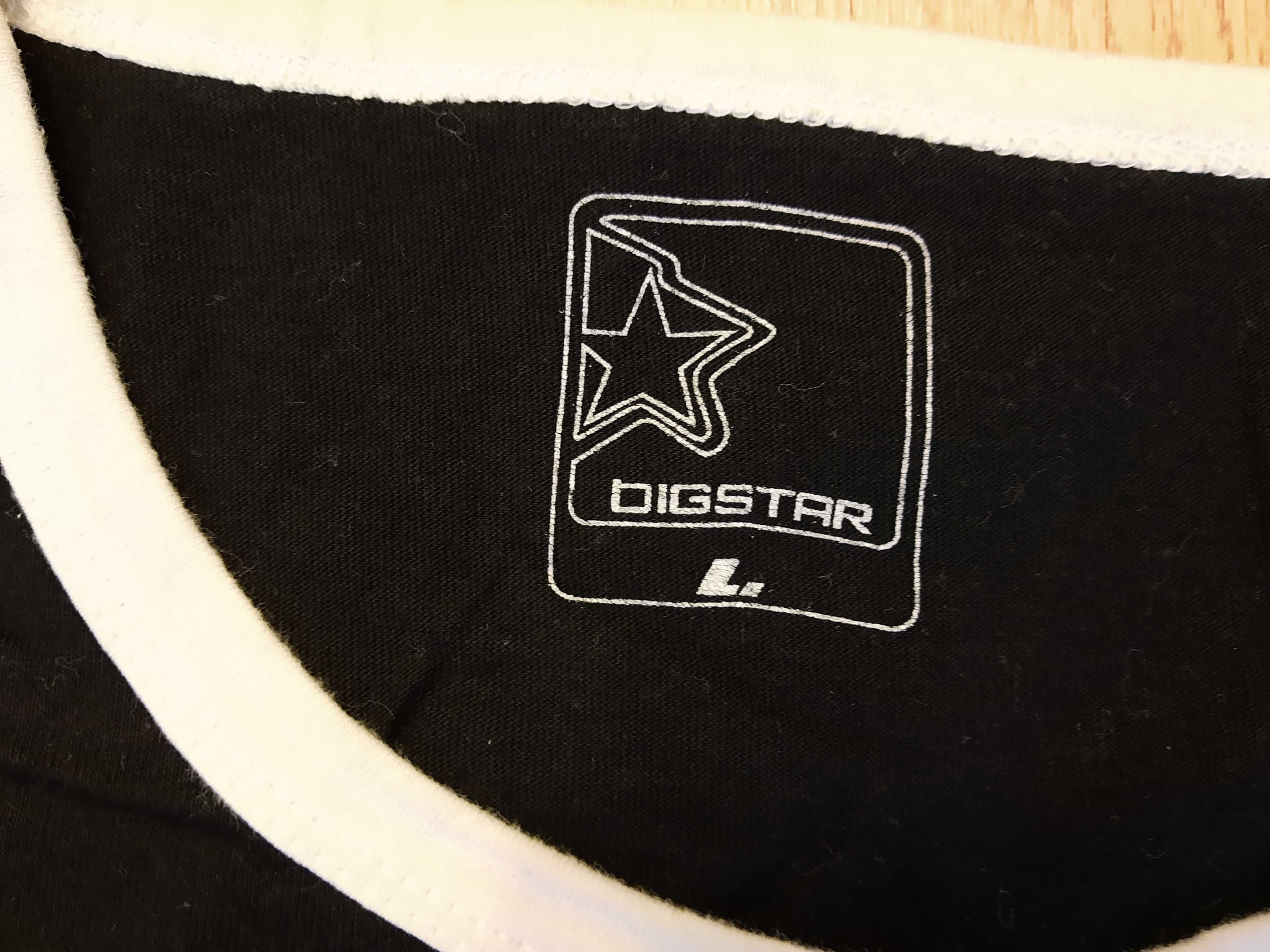 Czarny longsleeve Big Star