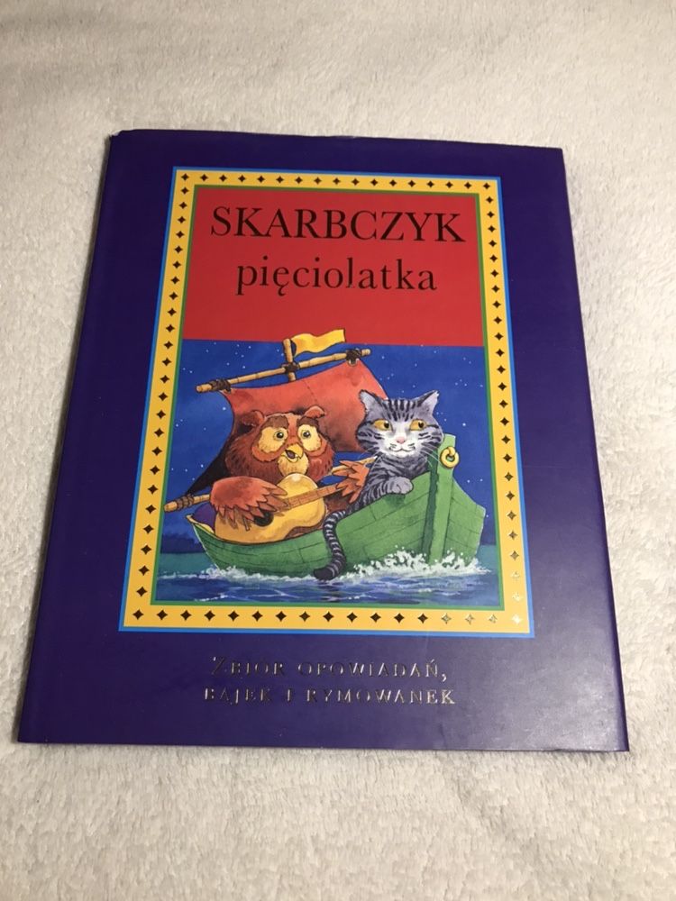 Książka z opowiadaniami dla 5 latków Skarbczyk pięciolatka, A4
