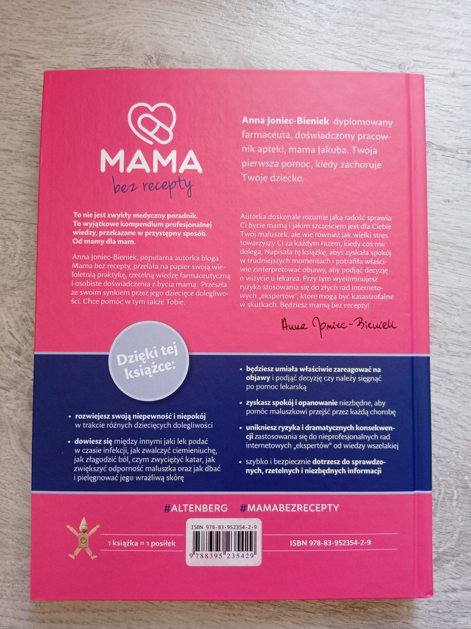 Książka Mama bez recepty Anna Joniec -Bieniek