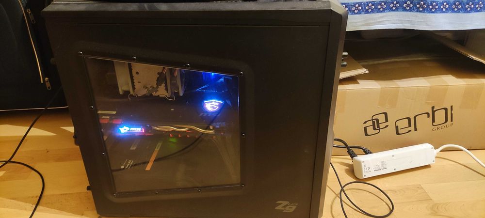Komputer PC używany stan bdb, GTX 1070 / i7 4770k