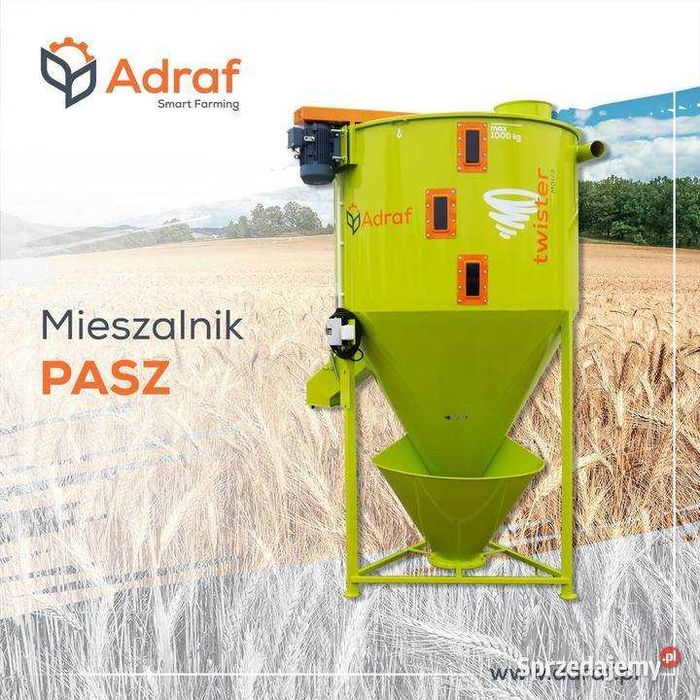Mieszalnik pasz 1200 kg TWISTER