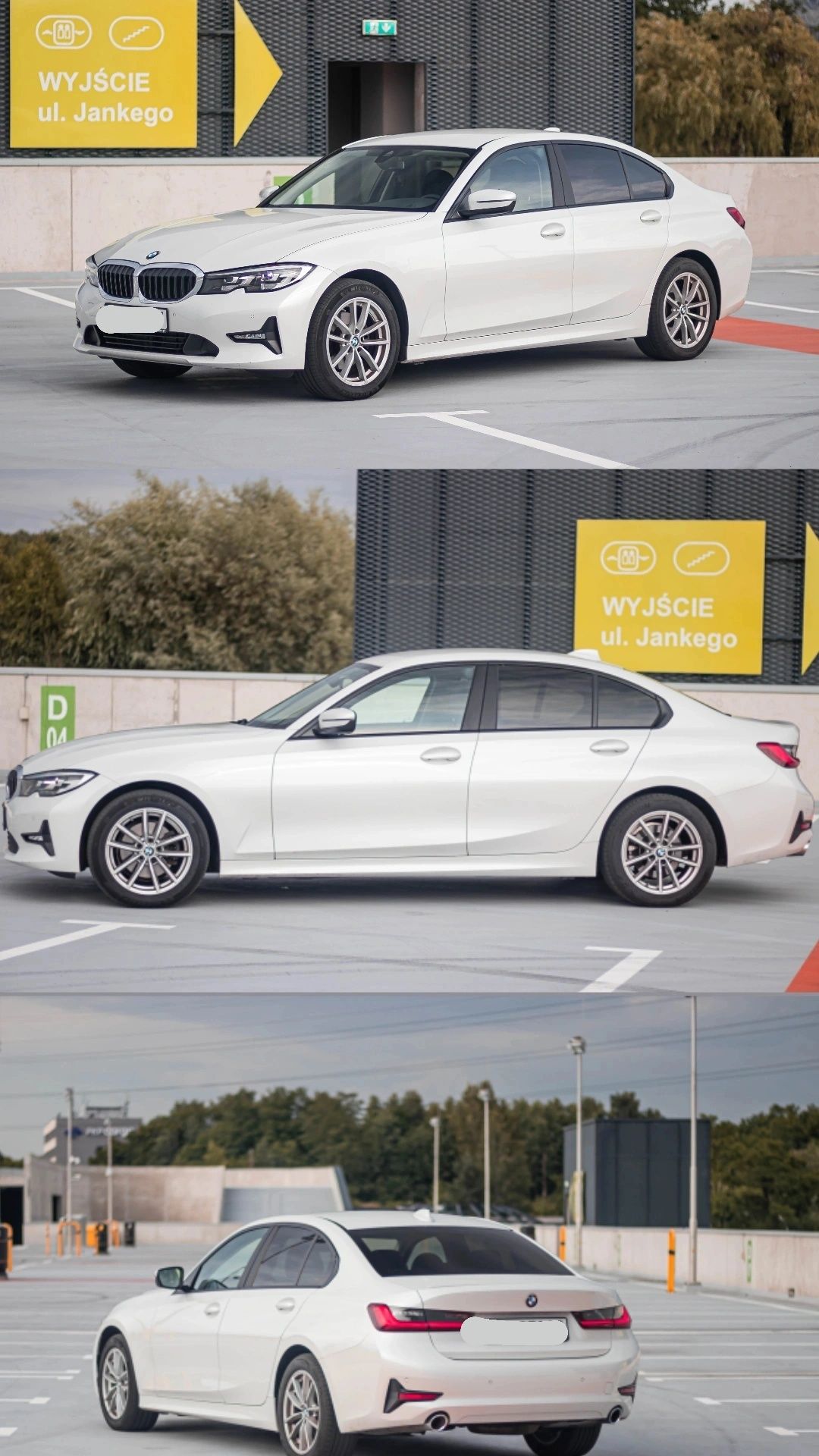 Wynajem wypożyczalnia samochodów BMW 3 320xd