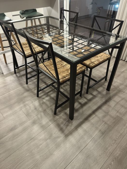 Conjunto refeiçao - 4 cadeiras