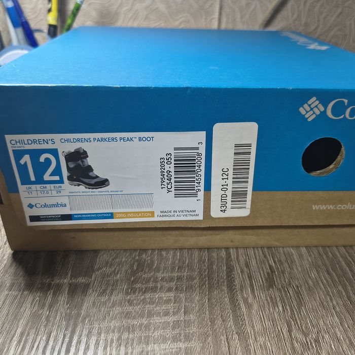 Ботинки дитячі Columbia