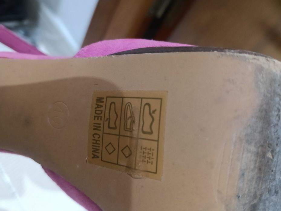 Sapato rosa fúcsia Buonarroti