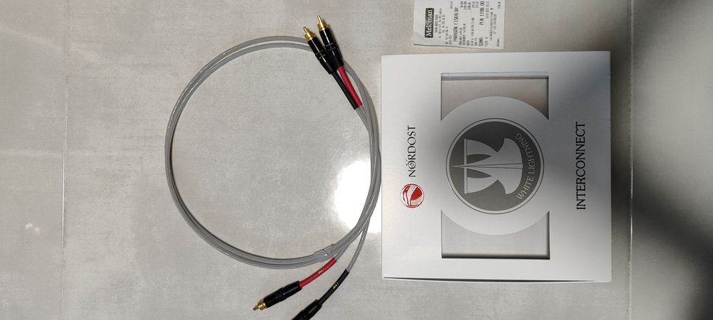 Interconect rca Nordost White 1m
