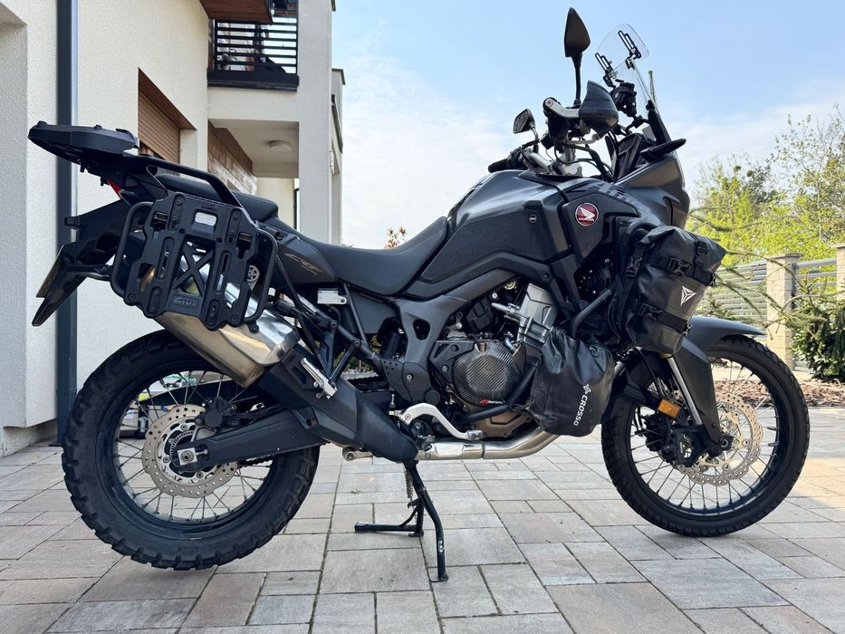 Honda CRF Honda CRF1000L Africa Twin od motocyklisty z dodatkami