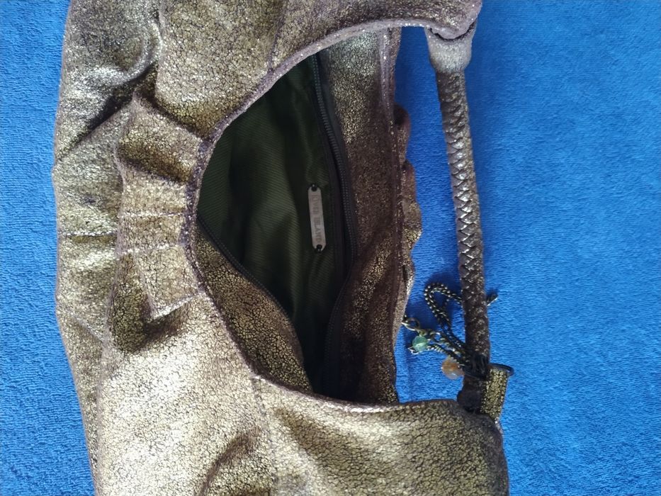 Torebka na ramię River Island złota