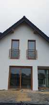 Balkon francuski portfenetr balustrada Standard montaż aluminium wysył