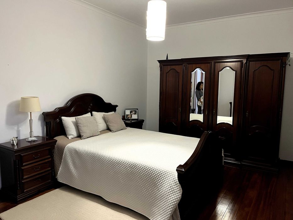 Mobilia Completa Quarto - Madeira Maciça